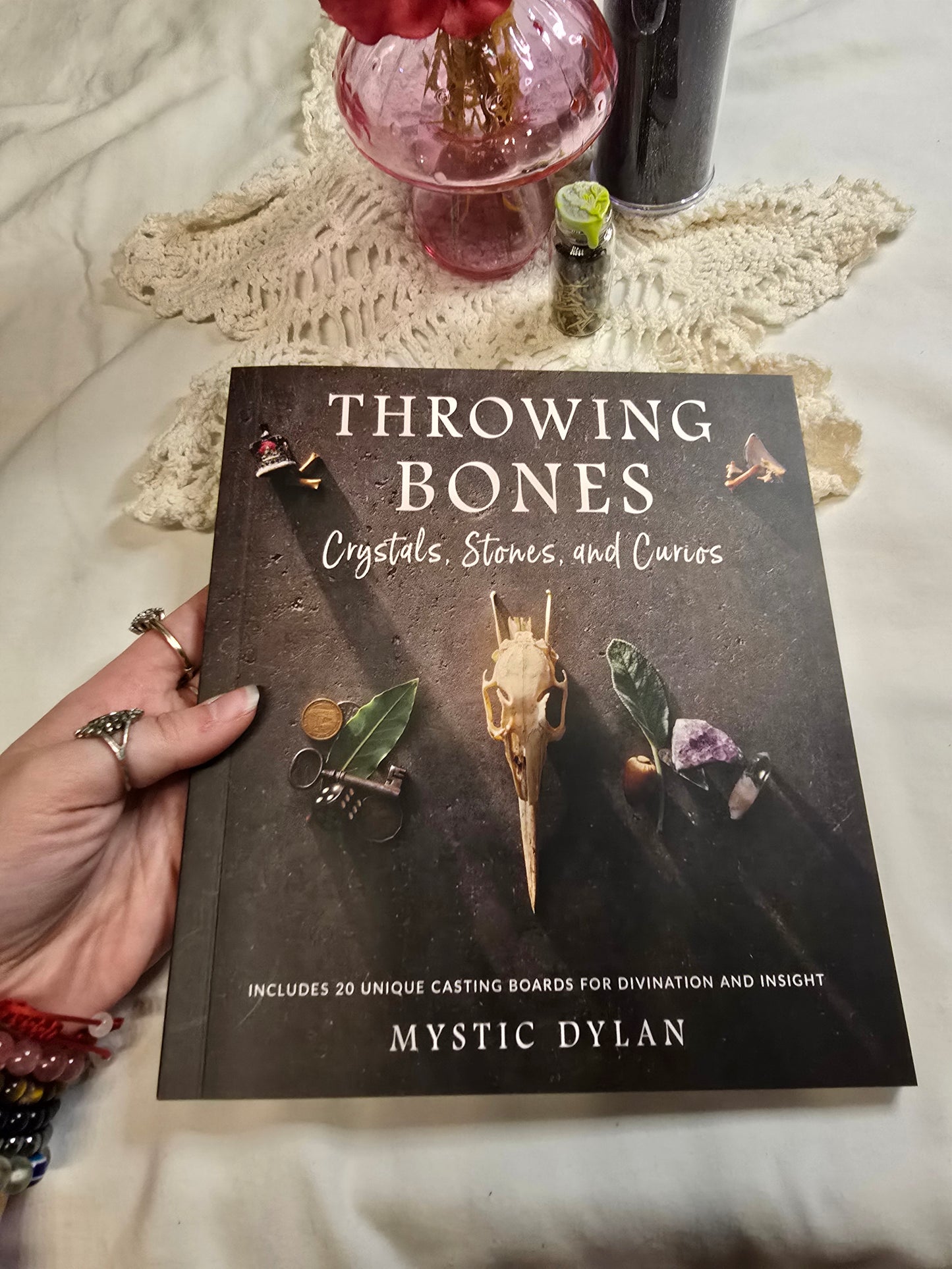 Throwing Bones: Crystals, Stones, and Curios by Mystic Dylan