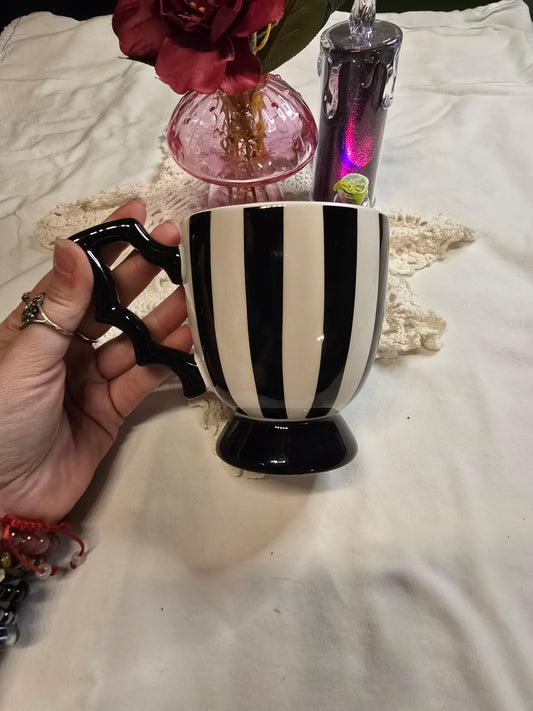 Striped Bat Wing Mug