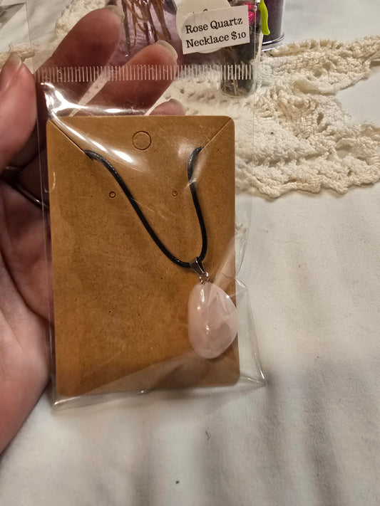 Rose Quartz Necklace