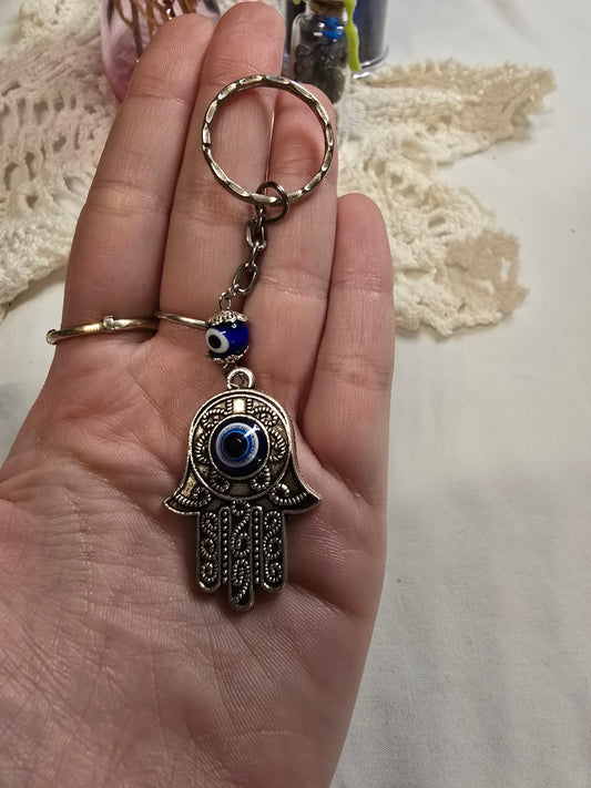 Hamsa Hand Keychain