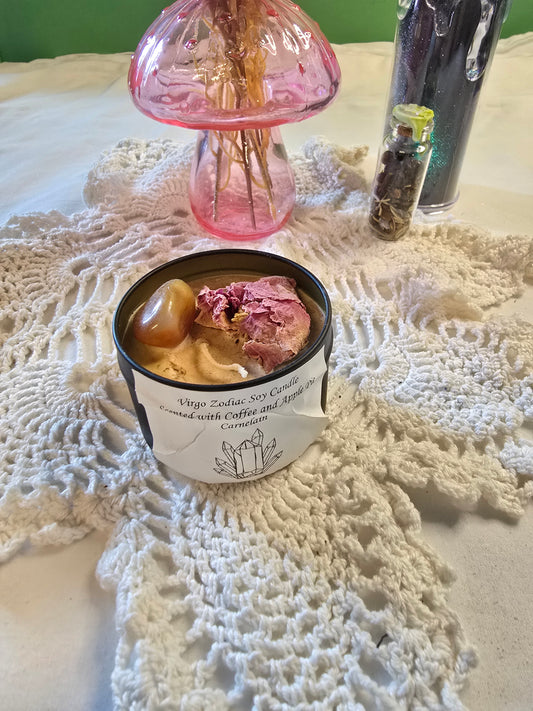 Virgo Coffee and Apple Pie Candle