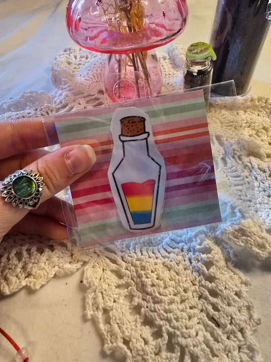 Pansexual Potion Bottle Sticker