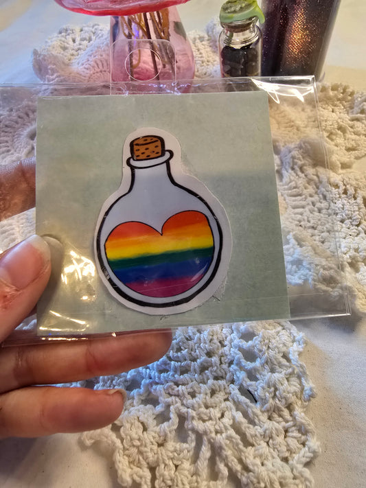 Gay Potion Bottle Sticker