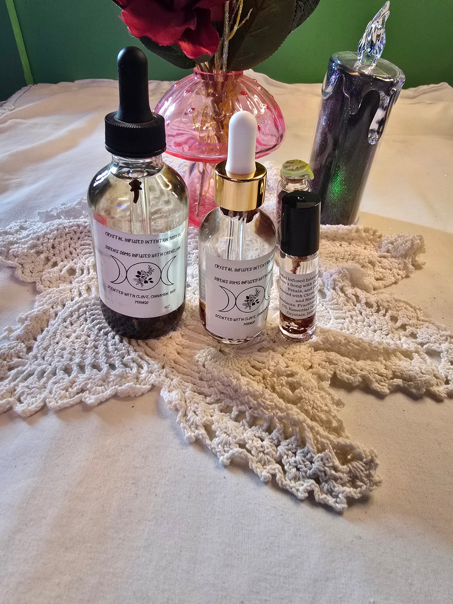 Siren's Song Crystal Infused Body Oil