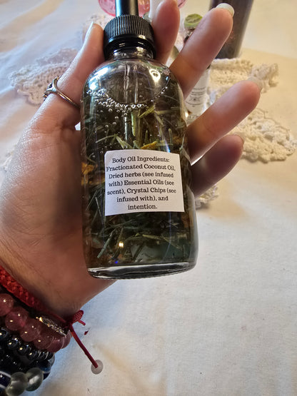 Make That Money Crystal Infused Body Oil