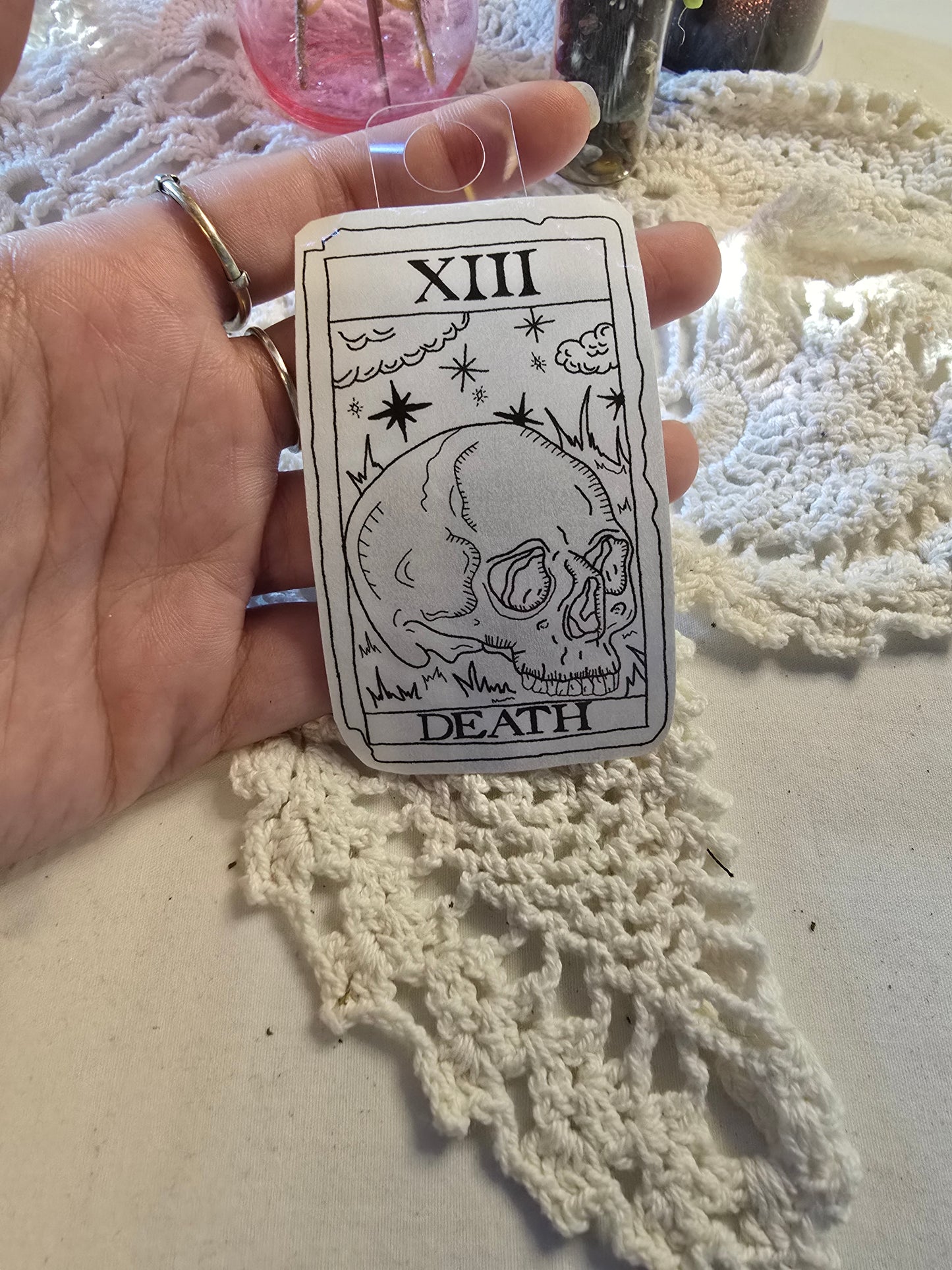 Death Tarot Card Sticker