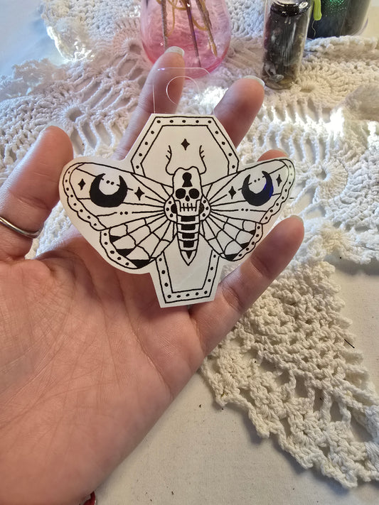 Death Moth Sticker