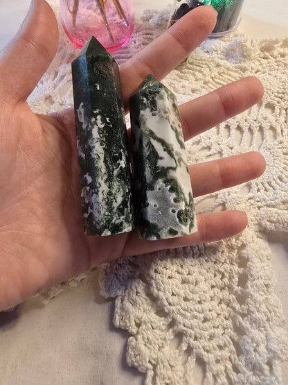 Moss Agate Towers