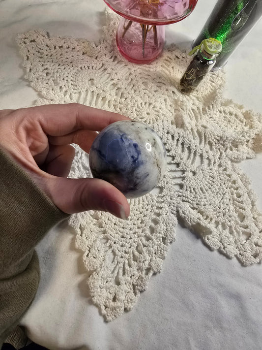 Afghanite sphere