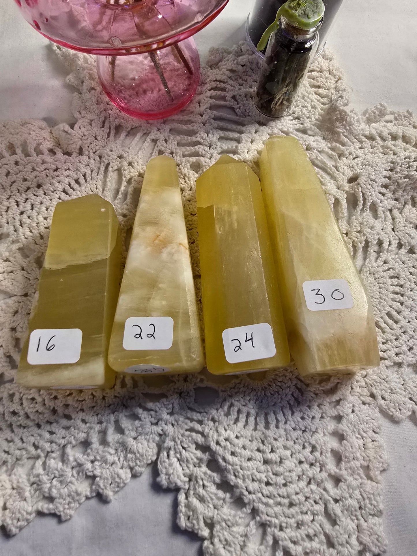 Lemon Calcite Towers