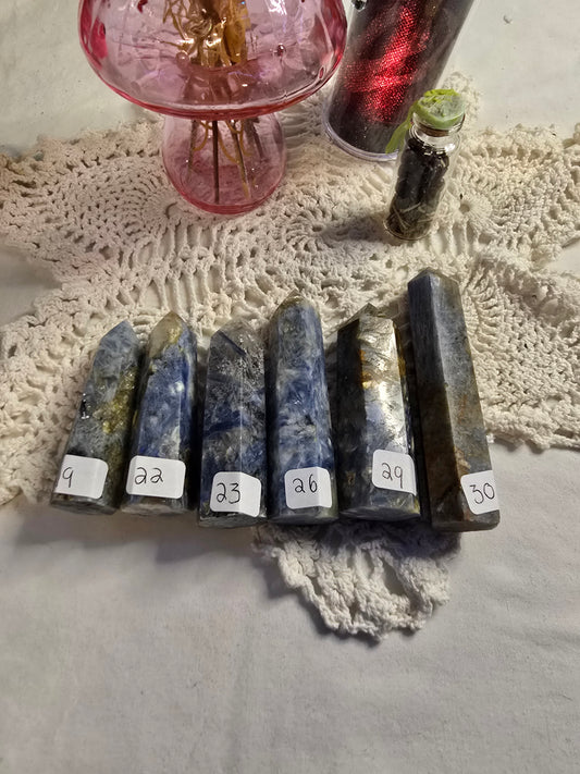 Blue Kyanite Towers