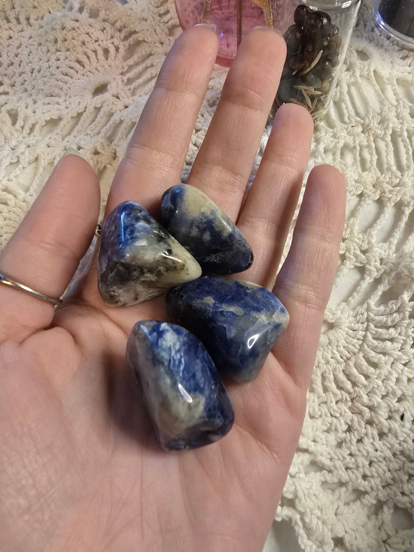 Sodalite Tumbles