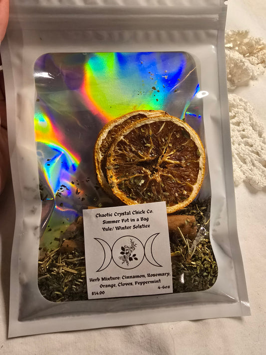 Yule Simmer Pot in a Bag