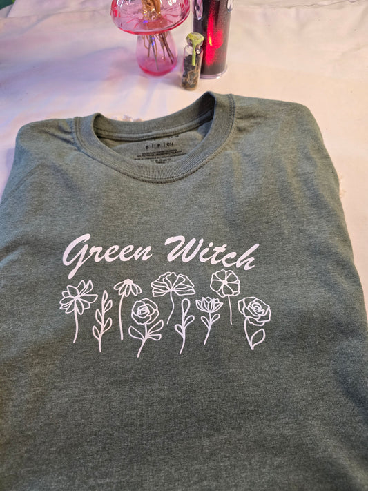 Green Witch Tshirt