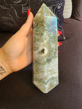 Load image into Gallery viewer, Jumbo Moss Agate Towers
